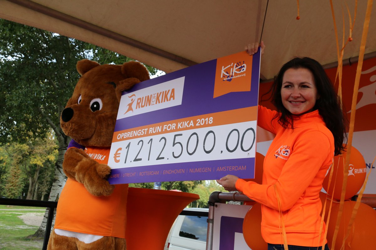 Wát een geweldige dag afsluiting van Run for KiKa 2018. Zeven edities brachten dit jaar een record bedrag op: van maar liefst € 1.21500,00🎉 En allemaal dankzij JULLIE!🧡 Wij danken nogmaals alle deelnemers, supporters, sponsoren, kidsrunners alle vrijwilligers! Tot in 2019🙌