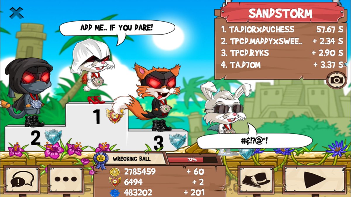 _69Matte's tweet photo. 3/0 .. #Dior ❤️ #D7om well played 🔥

#Ta #Tpcd #FunRun2 #Respect ❤️ https://t.co/h2StH9xmrk