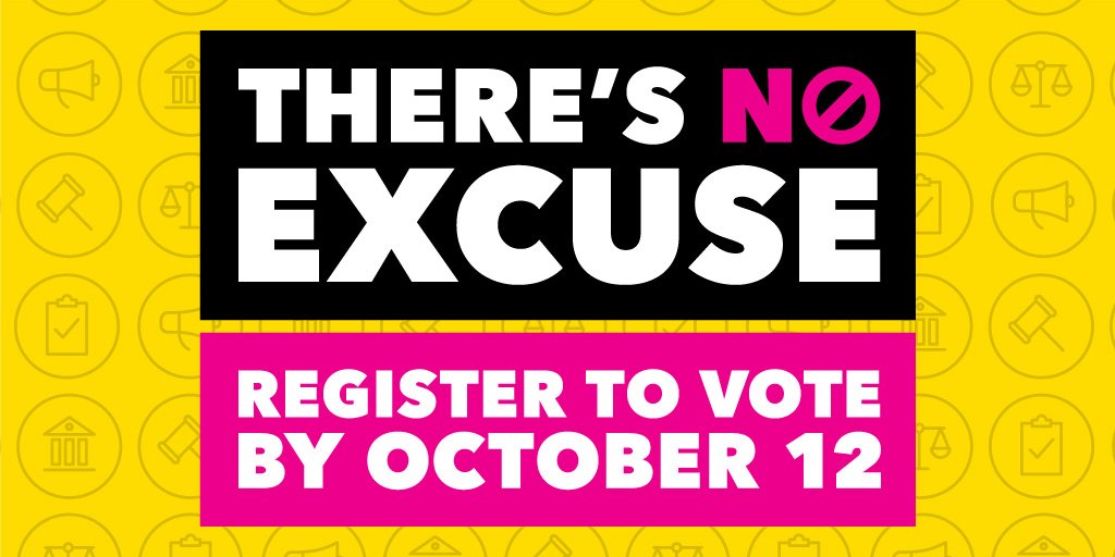 tweetPPSFL's tweet photo. We're less than a month away from the U.S. midterm elections, and there's still time to register to vote! Throughout our nation's history, people have fought with everything they had to give us all the opportunity to participate. Register by October 12. https://t.co/8ehAhUDmKd https://t.co/grT9T4pEgP