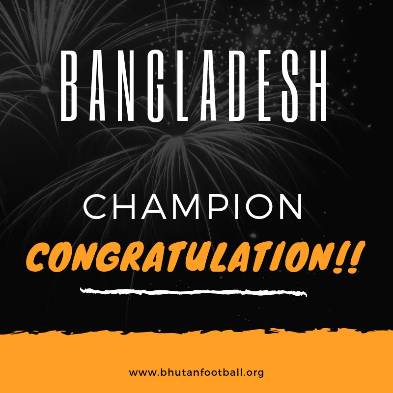 Bangladesh wins thrilling SAFF U-18 WOMEN’S CHAMPIONSHIP 2018 final over Nepal to lift the trophy.
 #bhutanfootball #NepvsBan #bhutanwomensfootball #saff2018
