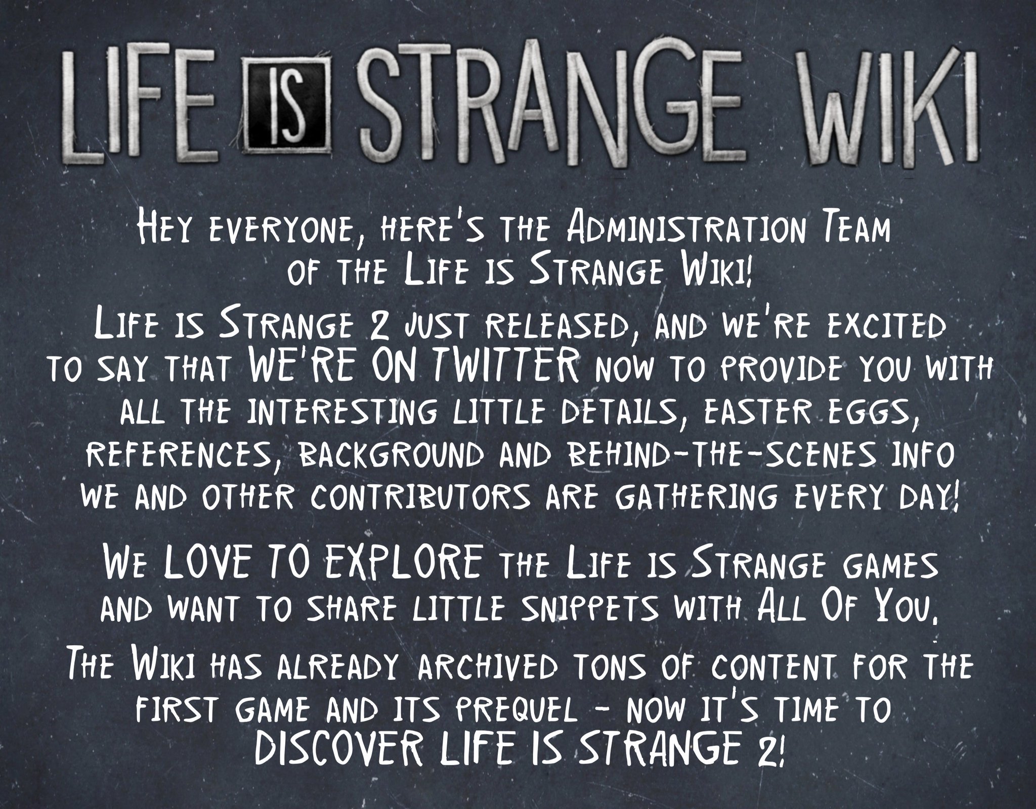 Tweets With Replies By Life Is Strange Wiki Strange Wiki Twitter