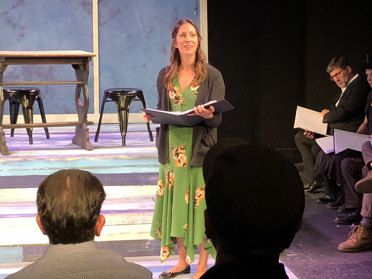 topainttheearth's tweet photo. Lauren Lebowitz as Rachel in @FromPage2Stage London. Yes she had an American accent, but hey, Ephraim @simonoskarsson had a Swedish lilt like a Spring lingonberry. We like everyone using their own accents. #nofakingit https://t.co/uOQn3clcqy