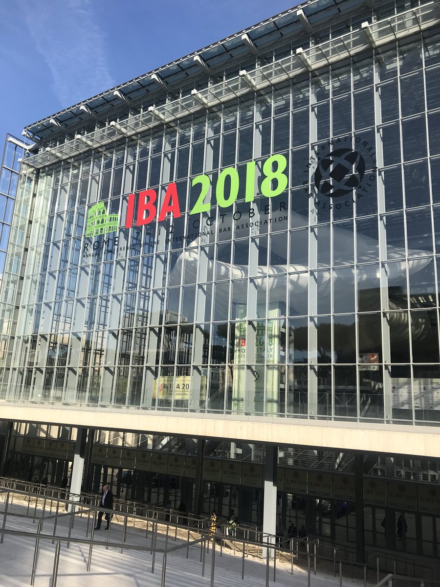 First session at the #ibarome on why diversity matters.