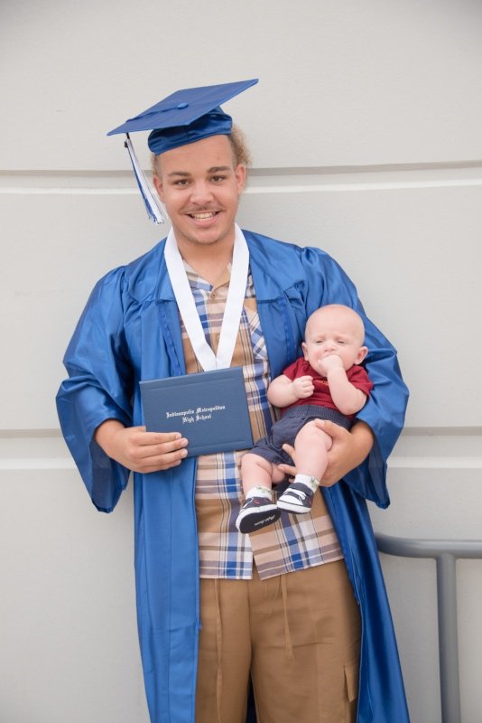GoodwillIndy's tweet photo. We take dropout prevention seriously. Our traditional age school @IndyMet is a free public school focusing on students who may struggle elsewhere due to pregnancy, being a teen parent, foster care, homelessness, etc. #nationaldropoutpreventionmonth https://t.co/ZnPr8OAuW2