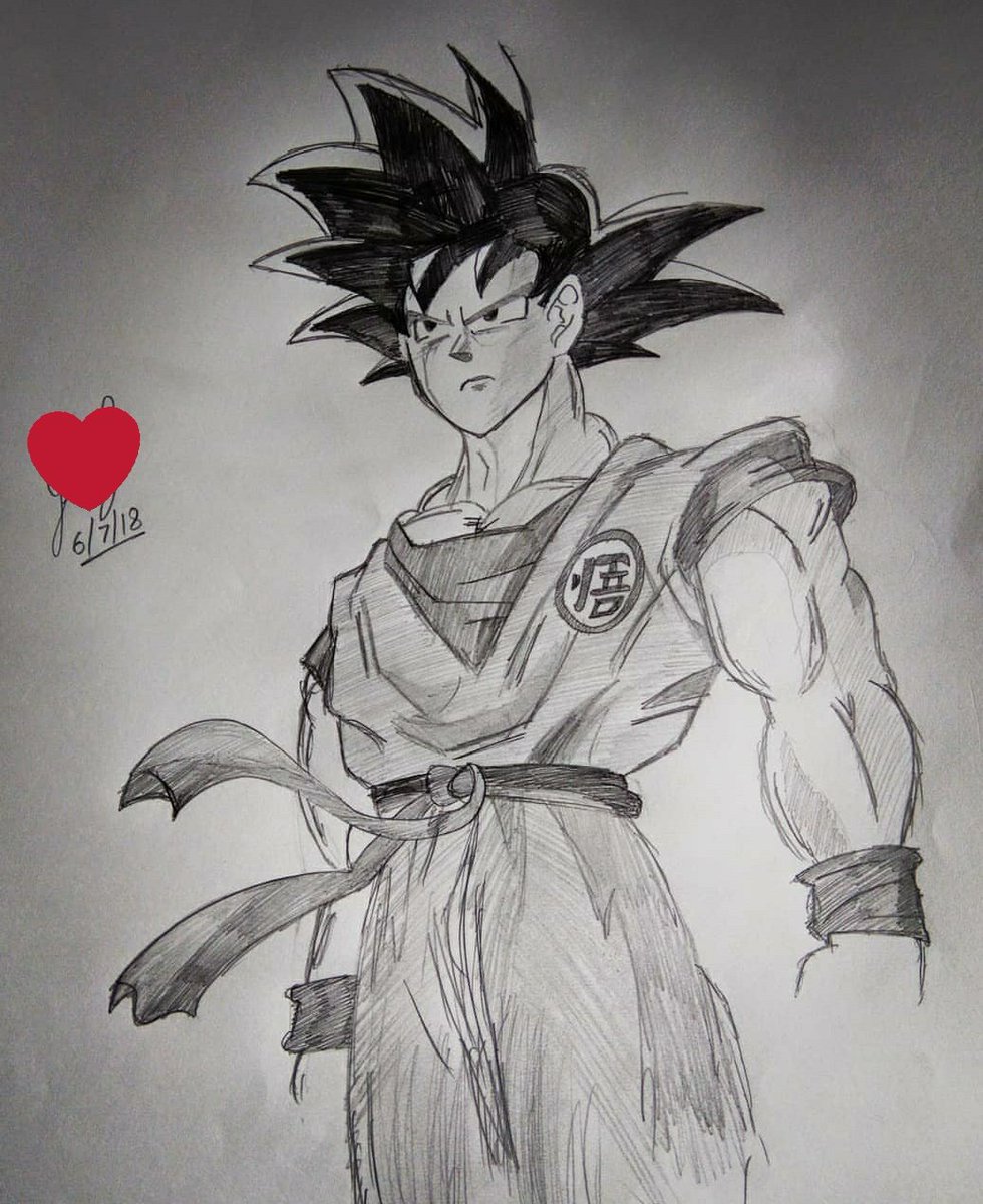 Gaurav14271's tweet photo. #DragonBallZ #GOKU #sketches #sketchbook #DragonBallSuper  #sketchlove #SketchHunters2018 @DragonBall @DragonBallZNews @Sketch_Dailies https://t.co/xvp22hOBPl