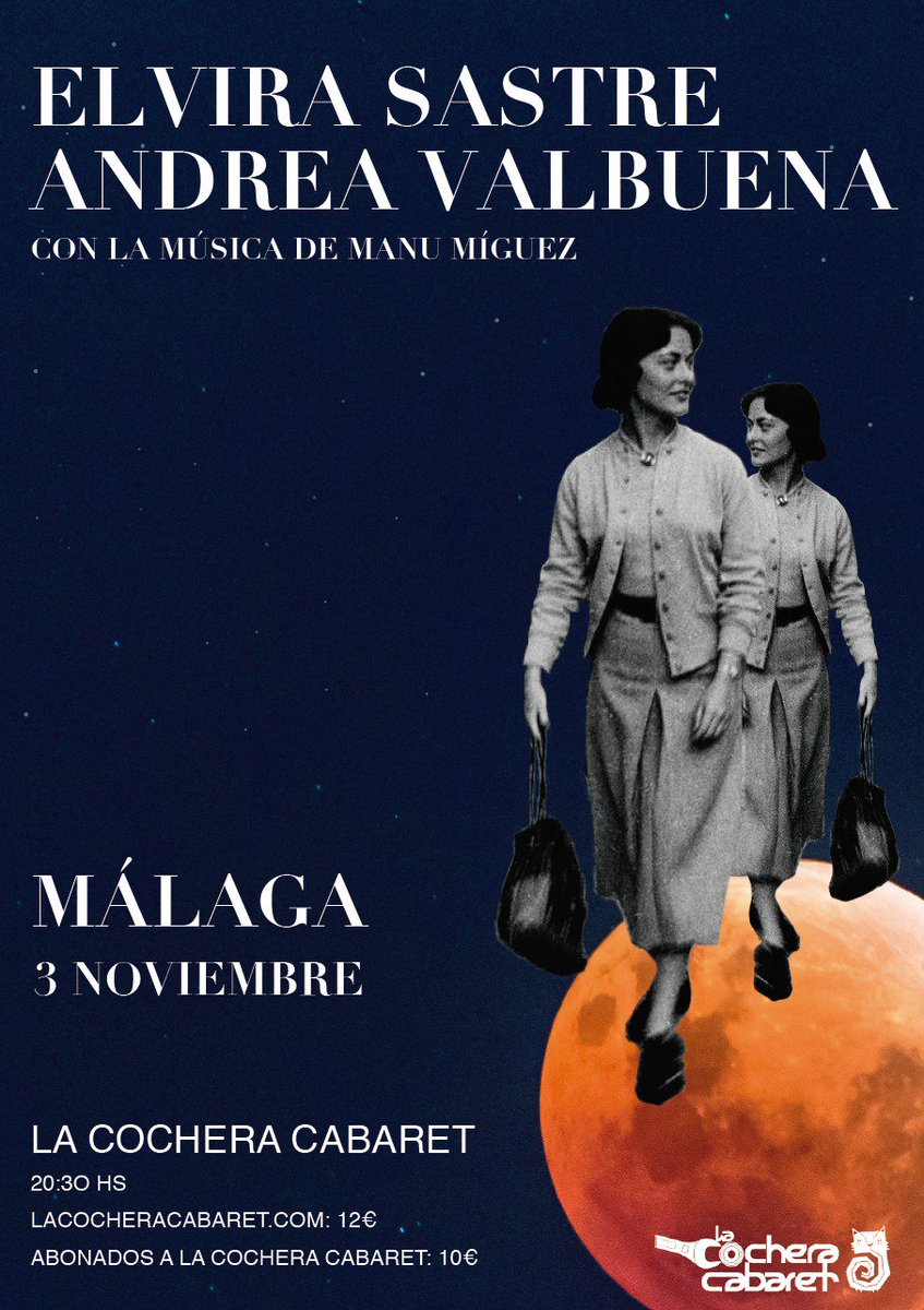 algunandrea's tweet photo. ¡Málaga! ¿Nos vemos el 3 de noviembre?
Va a ser mi primera vez #indacity ❤️ https://t.co/XxWk1KABVn https://t.co/QHKlvikdWI