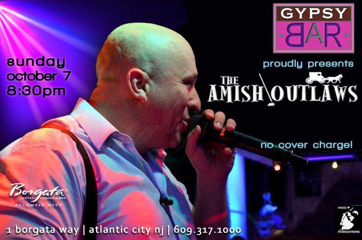amishoutlaws's tweet photo. No cover charge at the Borgata Gypsy Bar tonight! 8:30 show! #amish #amishoutlaws #livemusic #sunday #sundayfunday #doac #atlanticcity #borgata #casino #gypsybar #cheese https://t.co/vlY9E7dXda