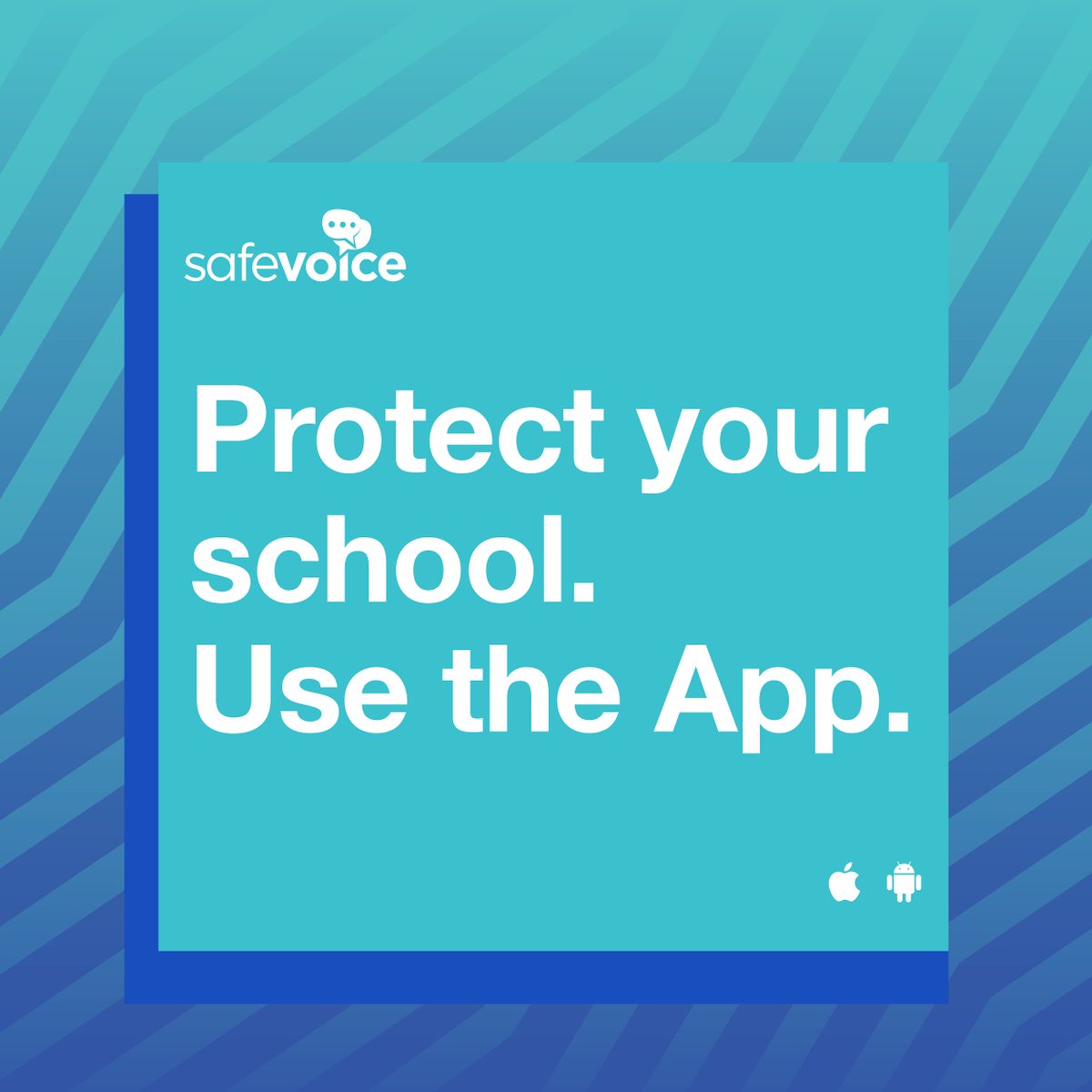 Protect your school. Use the App. #safevoice #nevadaready