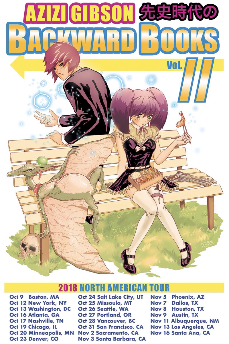 😱Tour starts this Tuesday😱
I can’t wait to smoke and chop it up with everyone! BUY YOUR TIX NOW 
backwardbooks2tour.com

COME MAKE HISTORY WITH ME