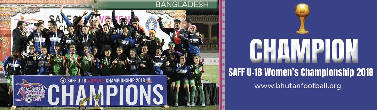 Bangladesh crowned  champion after 0-1 win over Nepal
SAFF U-18 WOMEN’S CHAMPIONSHIP 2018