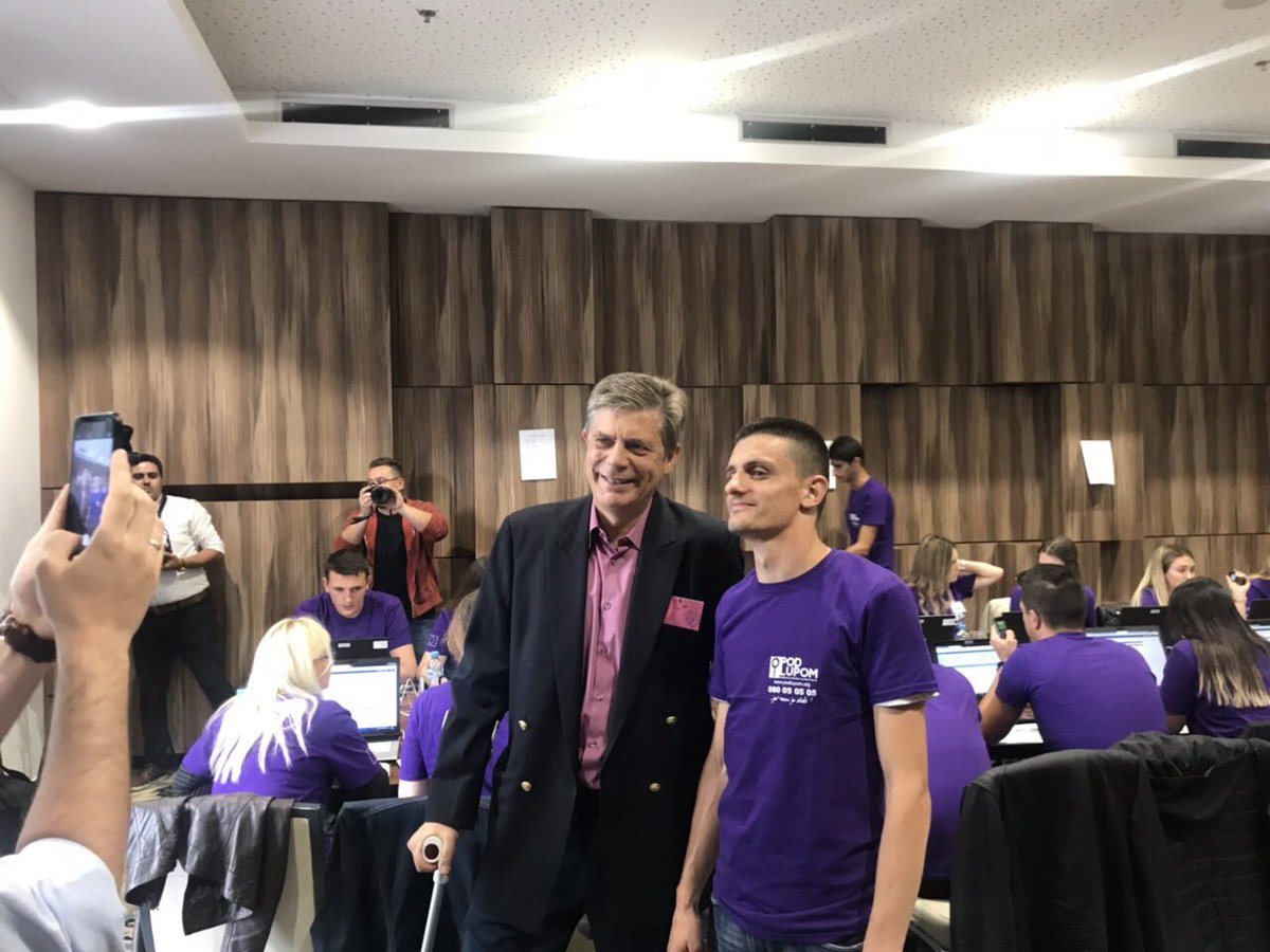 LarsGWigemark's tweet photo. Good to see so many young people today participating in the #BiHElections observation and the political process through the EU-supported @pod_lupom civil society network - rather than expressing apathy and cynicism. #izboriBiH #SvakiGlasJeBitan https://t.co/7CucyVgiev