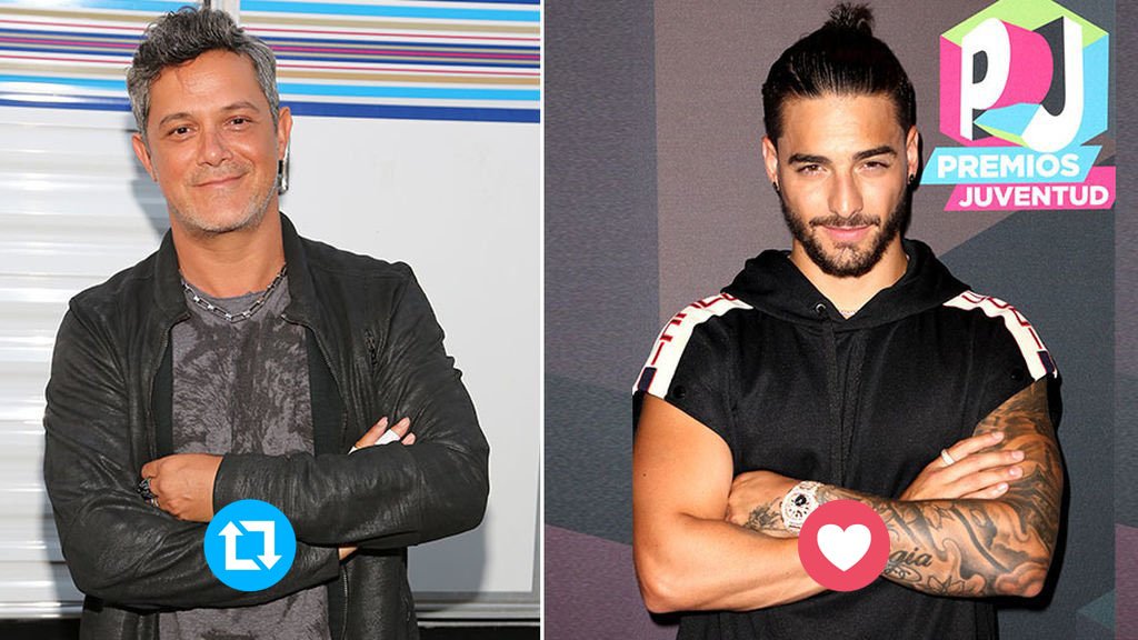 telecincoes's tweet photo. Dos estilos distintos, dos hombres muy seguidos. Quién es tu favorito, ¿Alejandro Sanz o Maluma? > https://t.co/hfQxRElX0x https://t.co/ppfYBoCggE