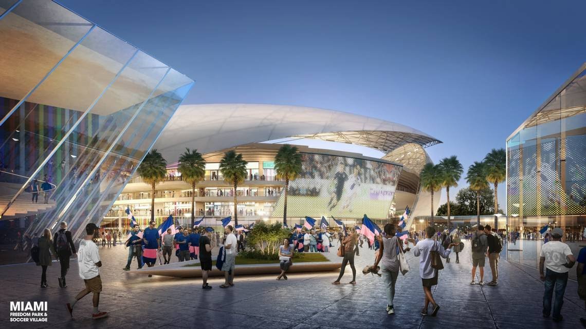 Miami_MLS's tweet photo. Yes to Miami Freedom Park. Yes to soccer. #YesTo378 https://t.co/6BaVP415YY