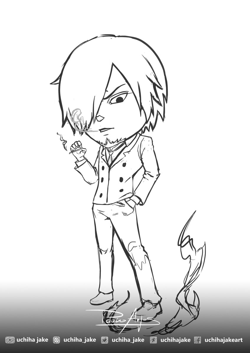 Uchiha Jake Commissions Closed Chibi Sanji From One Piece I Think This One Turned Out Pretty Good Open For Commissions Video Of The Process T Co R5f9pbo7jn Anime Art Fanart Manga Onepiece Sanji