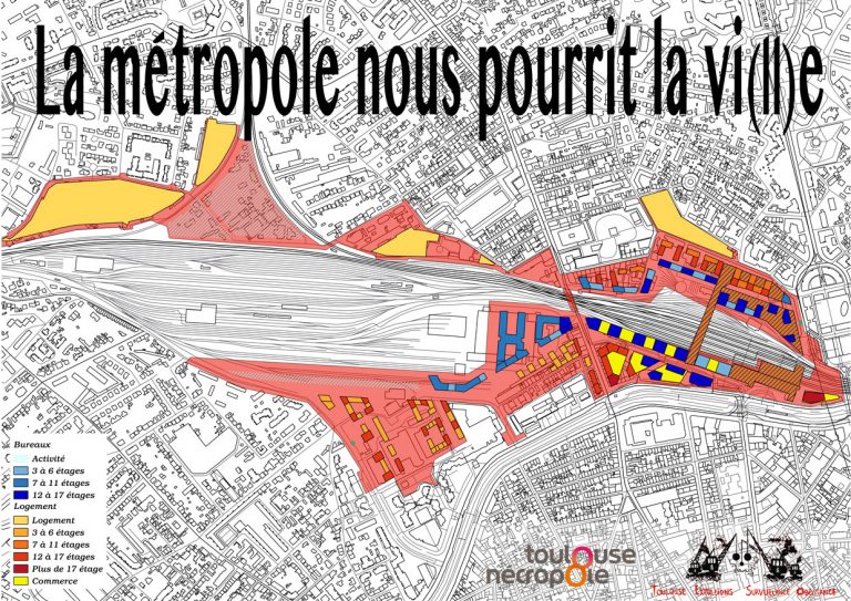 nothing_2loose's tweet photo. Le projet TESO (#Toulouse Euro Sud Ouest) c'est 300 000 mètres carrés de bureaux, plusieurs quartiers détruits, des habitant.e.s expulé.e.s, 150 mètres de mépris, 30 ans de chantier...On laisse faire ?

Ou on agit ?

RDV samedi 13 à 15h place Schuman pour reprendre la ville ! 👊 https://t.co/hFUB2xuVwn