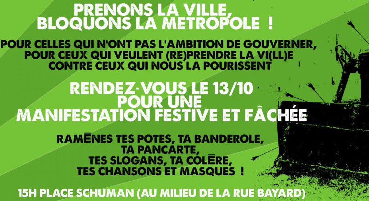 nothing_2loose's tweet photo. Le projet TESO (#Toulouse Euro Sud Ouest) c'est 300 000 mètres carrés de bureaux, plusieurs quartiers détruits, des habitant.e.s expulé.e.s, 150 mètres de mépris, 30 ans de chantier...On laisse faire ?

Ou on agit ?

RDV samedi 13 à 15h place Schuman pour reprendre la ville ! 👊 https://t.co/hFUB2xuVwn