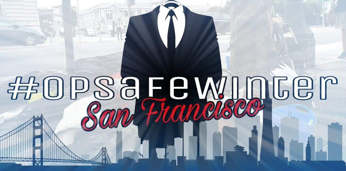 AnonShireGray's tweet photo. Join us, November 3rd!
#Anonymous #homeless #OpSafeWinter #OpRight2Rest #OpRight2Feed #SanFrancisco #MMM #MMM2018 #MillionMaskMarch https://t.co/RJEASLewLi