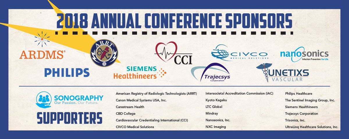 TheSDMS's tweet photo. Thank you sonographers and exhibitors for making #SDMS2018 a success! Safe travels from @TheSDMS. #sonography #ultrasound https://t.co/BCCqg0Mtxl