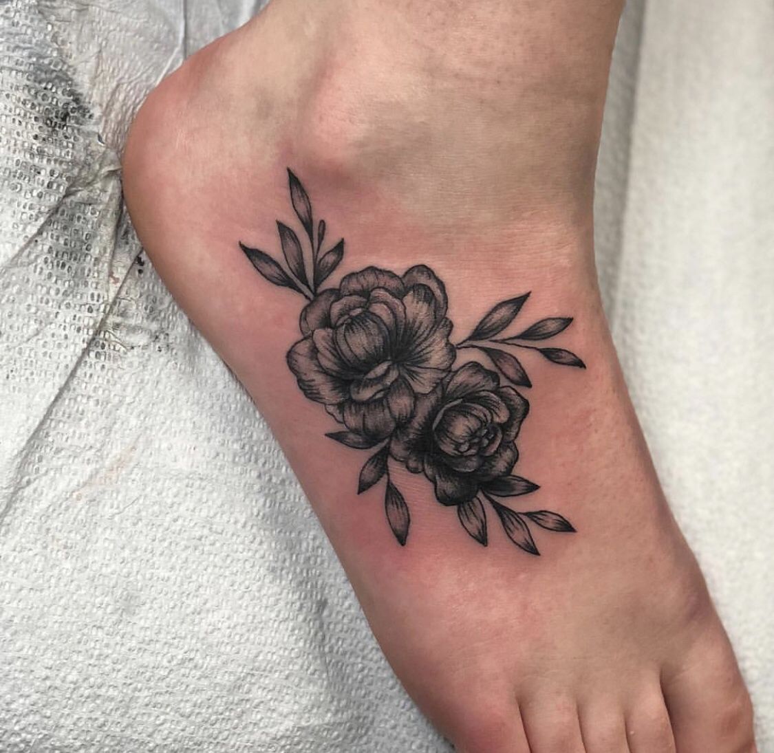 foottattoo coveruptattoo tattoocoverup flowertattoo tattooideas    TikTok