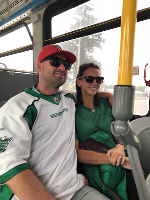 YQRTransit's tweet photo. Listen up Rider fans! The #RiderTransit buses will begin to depart 15 min earlier for this game only! Buses will begin to leave pickup points at 11:30 am for this Monday's game. For full details visit https://t.co/GBykuLdV5Z @sskroughriders @WarehouseYQR @ReginaDowntown https://t.co/uSI1lsPy6V