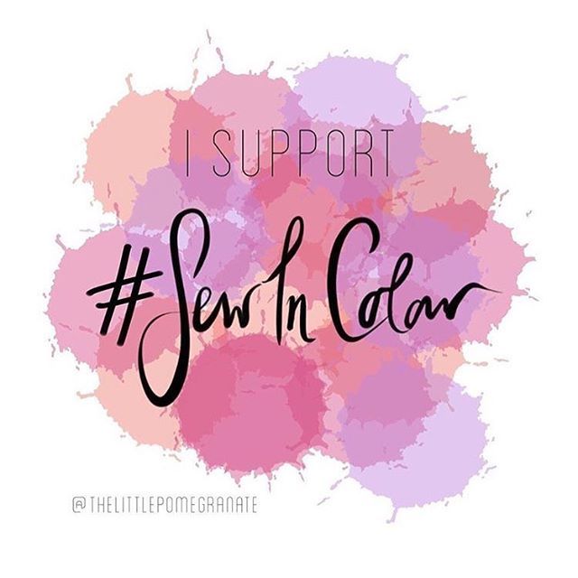 gabberdashery's tweet photo. Absewlutely I support #sewincolour and I’m so happy that @thelittlepomegranate has kickstarted this important movement. The sewing community is a unique place - where so much online is sadly about negativity and exclusion - we are so lucky to be surround… https://t.co/w1phn3D83E https://t.co/uZ8VqvykgY