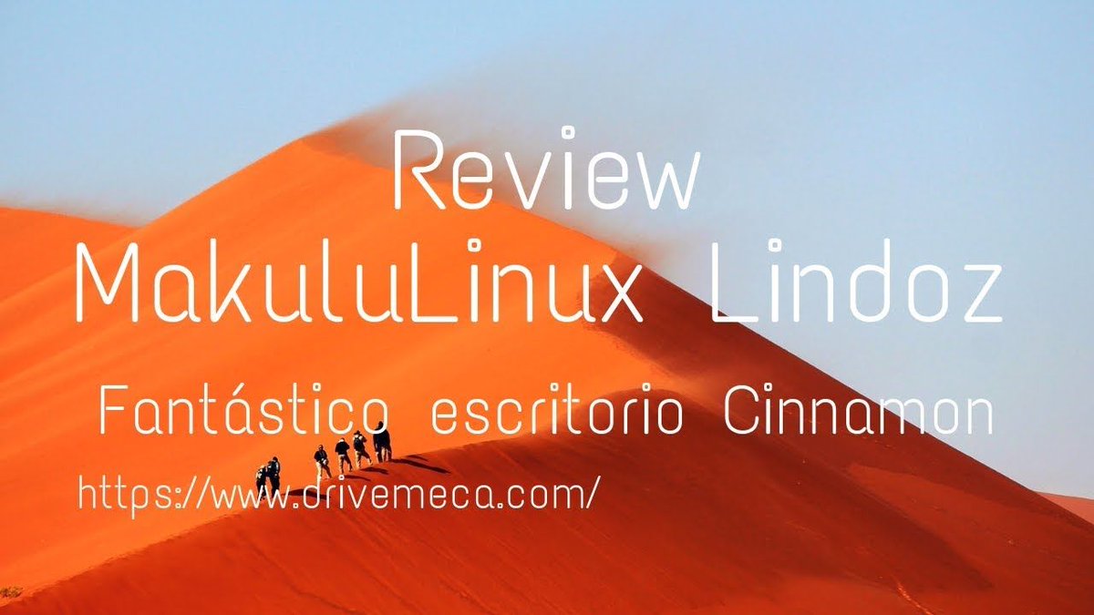 drivemeca's tweet image. #MakuluLinux #LinDoz 2018 #Review | Fantástico escritorio #Cinnamon 💕 buff.ly/2OAKV9F