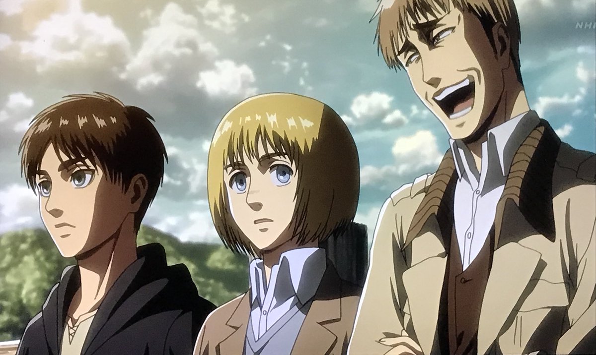 LEVIARUERE's tweet photo. 2週間ぶりの進撃！
今日も推しが尊い…🙏✨
みんなの面構えかっこ良かった…
#shingeki https://t.co/s6ZCZNNKr3