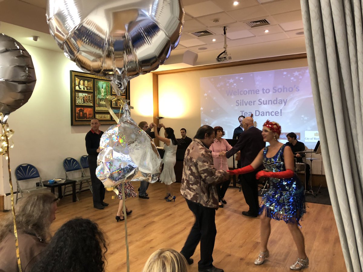 Well done to <a href="/AnnesSoho/">StAnnesChurchSoho</a> <a href="/sohosocietyw1/">The Soho Society</a> <a href="/jpdsoho/">Jane Doyle</a> for organising the #SilverSunday event this afternoon - the cakes were excellent! Am sure <a href="/LM_Westminster/">The Lord Mayor of Westminster</a> will enjoy herself, too!