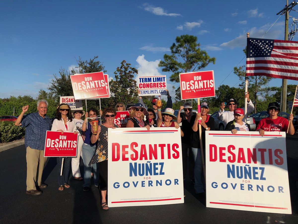 MLGoudelock's tweet photo. Brevard supports Republicans! Watch the red wave!!! #FLRed #TeamSpaceCoastGOP #TeamFL https://t.co/9CI1Nj3Haq