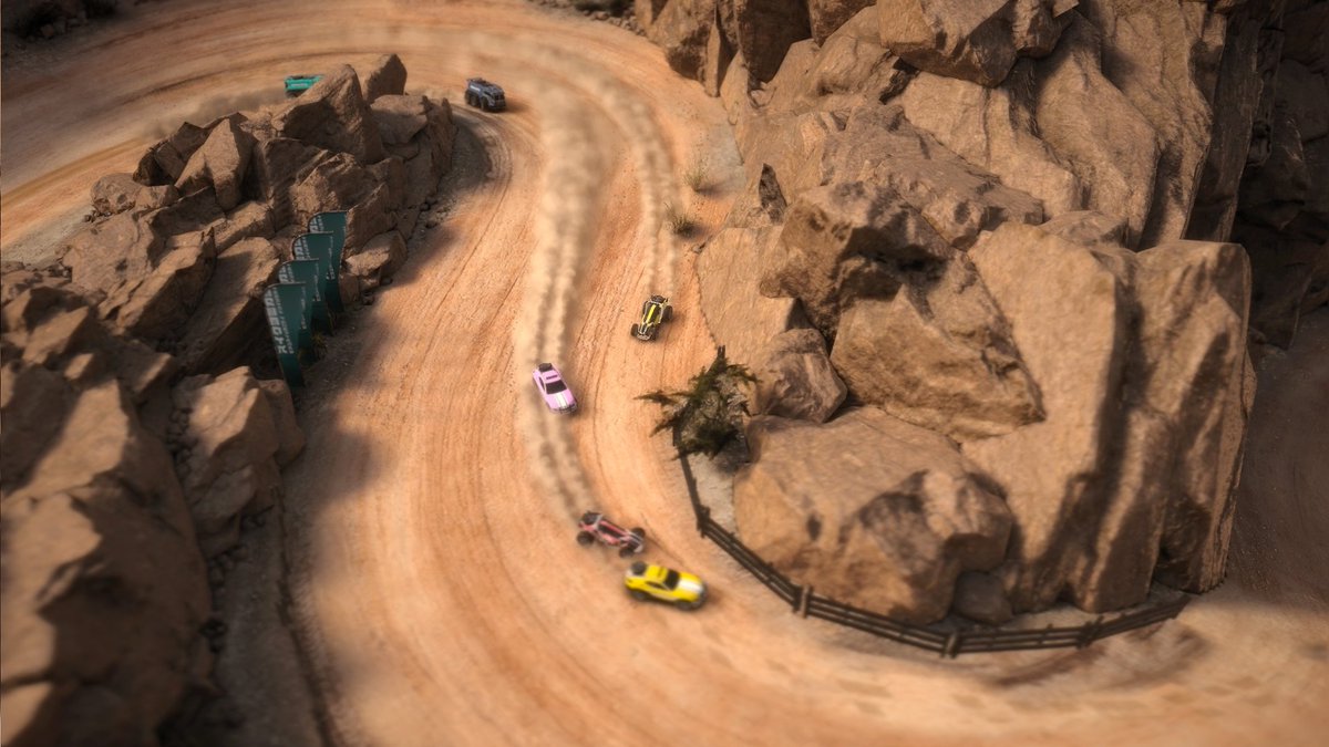 VooFoo's tweet photo. Using a standard Veteran car of your choice, can you beat the lap time of 00:21:34 on Summit?! #beatthedev #SundayFunday #indiedev #gamedev #GamersUnite https://t.co/A2s8G1jSCi