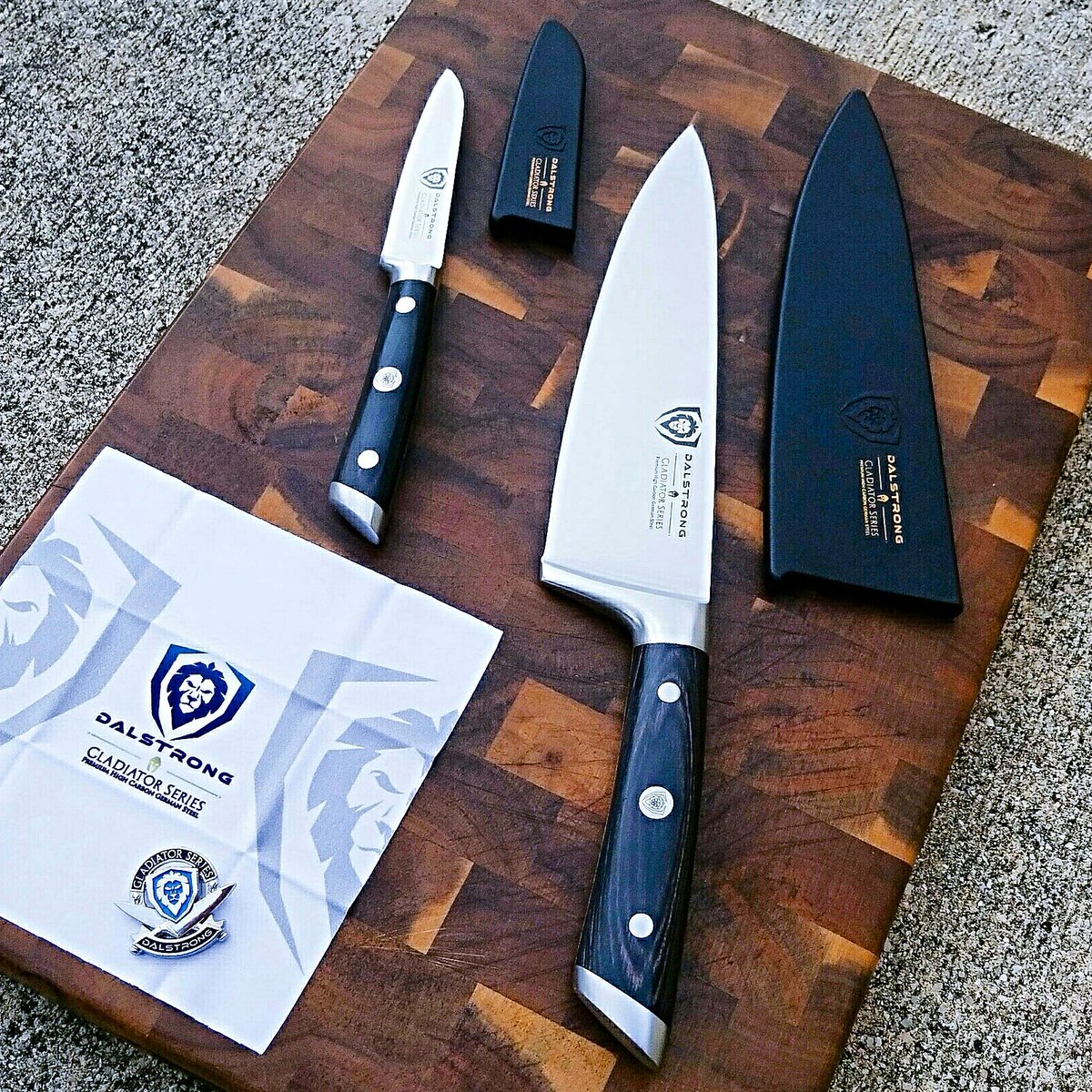 chinaecho8's tweet photo. A cut above the rest, but remember a sharp knife is nothing without a sharp eye. #GladiatorSeries #Dalstrong #Knife #GermanSteel #PakkaWood #Precision #Forged #Polished #ChefKnife #ParingKnife #ChefLife #ChefMode #Professional #DalstrongPower #SlicingWithPower https://t.co/rE9FqymcG7