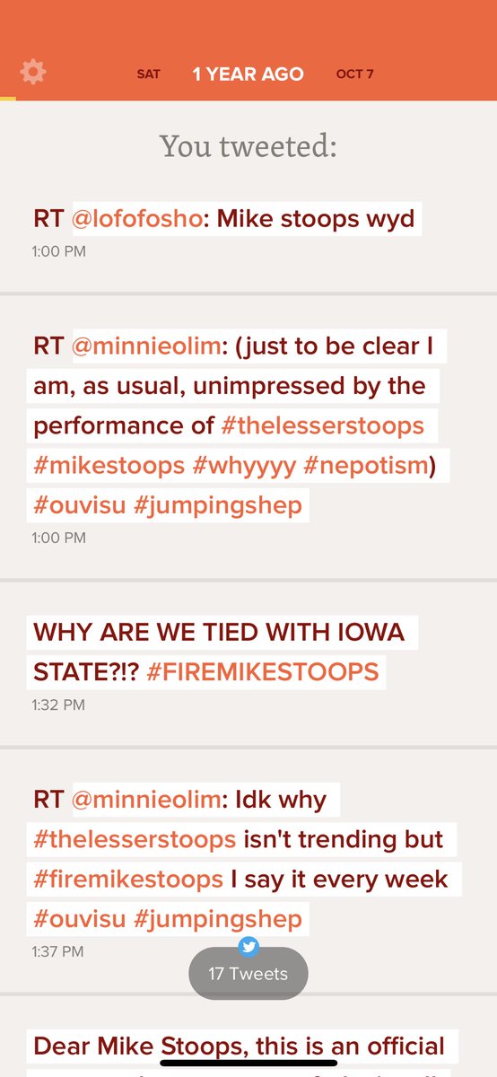 itsloyo's tweet image. 1 year ago, the same thing happened. Anyone see the common denominator? #FireMikeStoops