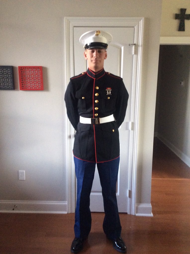 IbervilleAth1's tweet photo. Good luck to U.S. Marine Logan Dupont as he goes to California for his next phase of training and the Brusly Baseball Team wants to thank him for his Marine workout sessions the last few weeks, #bruslyalum #SemperFi https://t.co/xPJF7owZz6