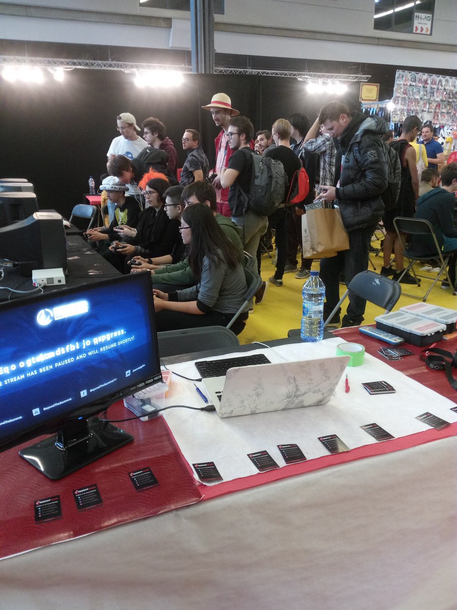 HypestTeam's tweet photo. The Smash energy is real! Thank you all for joining us! #RetroMadeInAsia #NamurExpo #SmashScene #HypestTeam #Smash64 #SmashTournament https://t.co/BZPnLl7a6o