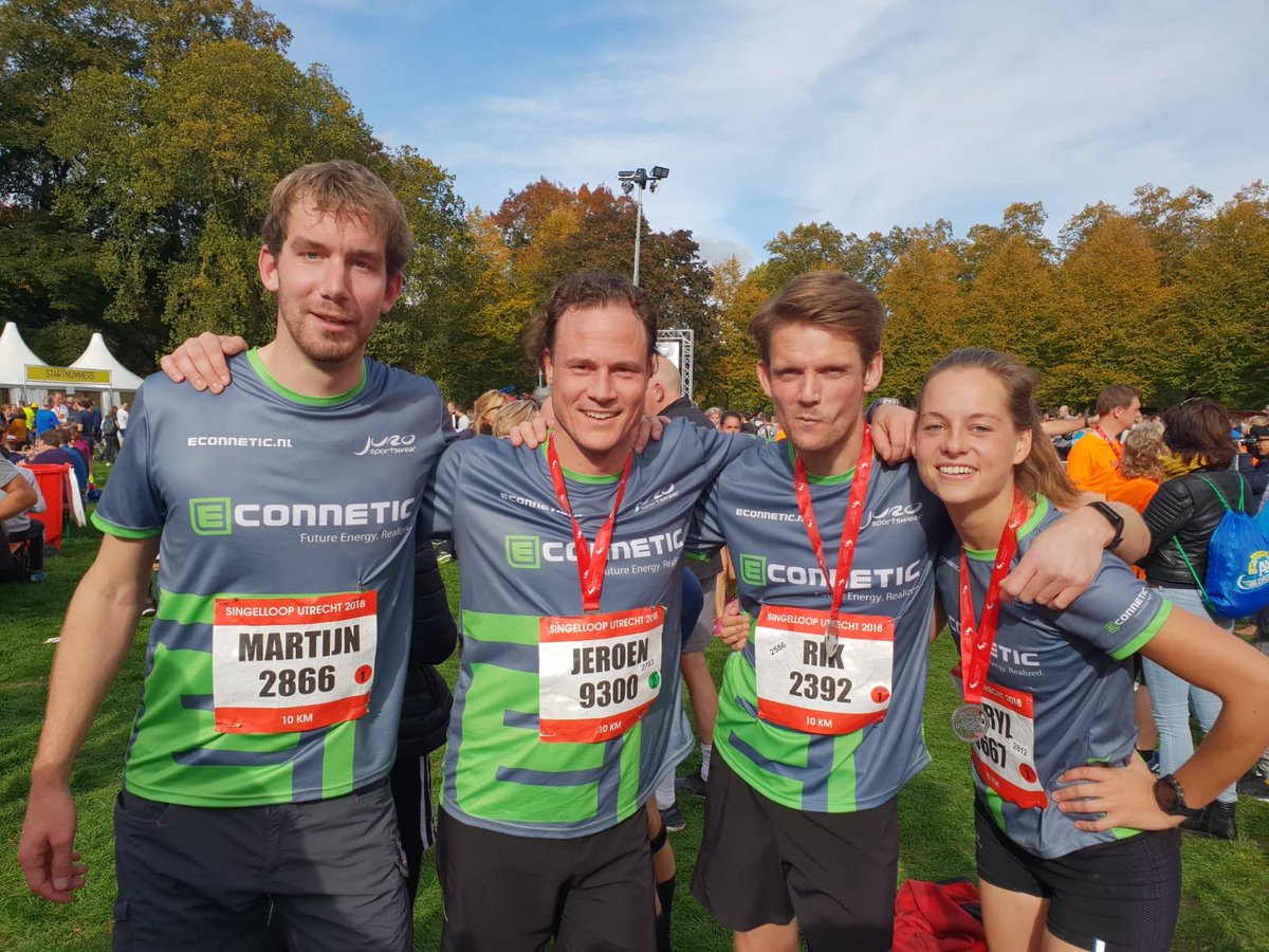 wij_zijn_stel's tweet photo. Future Energy. Realized. Go go go team #ECONNETIC! Mooie prestaties tijdens de #Singelloop in #Utrecht vandaag 💪 @SingelloopUtr https://t.co/9veoHx1pTk