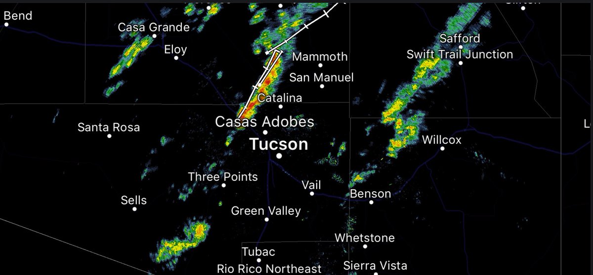 WxVillegas's tweet photo. (9:20am) Oh hello #KOLDfront ☺️
A cold front is tracking across our area! Expect scattered storms, gusty winds and cooler temps ⛈
Happy Sunday!!!
#KOLD https://t.co/71Fb0l2lqe