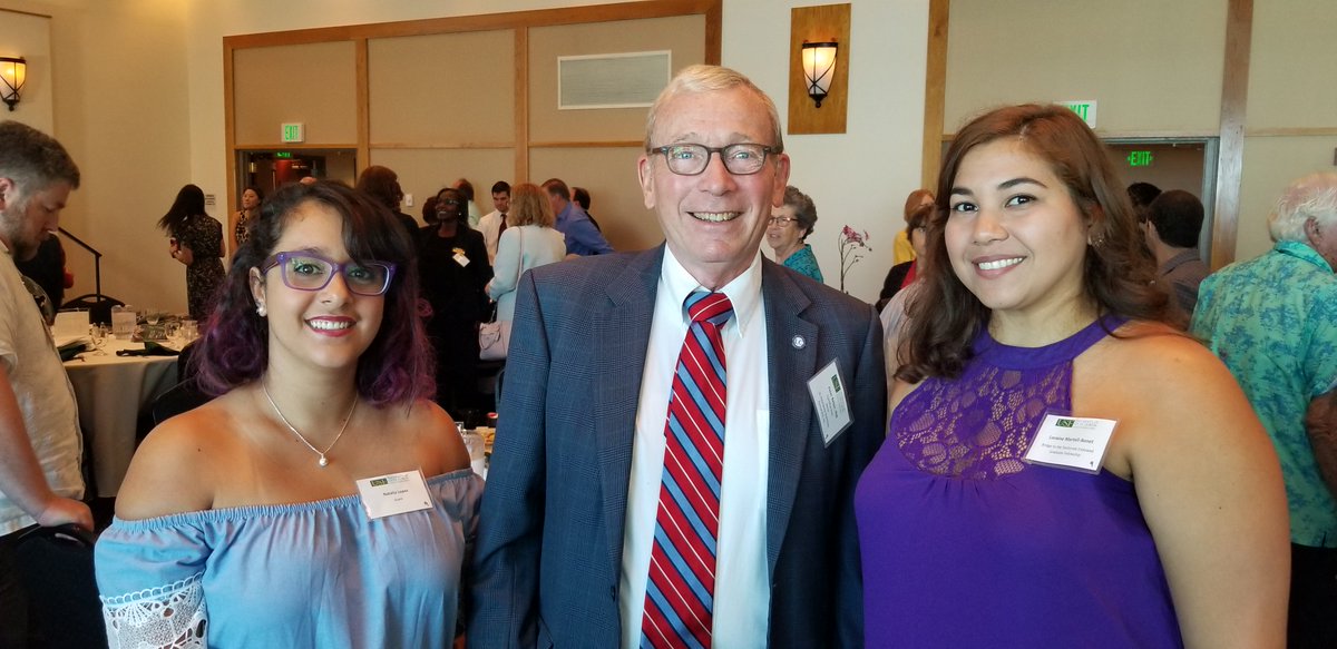 USF Sloan UCEM (@usfsloanucem) on Twitter photo It was our honor <a href="/USFCMS/">USF College of Marine Science</a> Fellowship Awards for <a href="/USFCMS/">USF College of Marine Science</a> students <a href="/cnatsphysalia/">Natalia Lopez Figueroa</a>, tinyurl.com/ycg5e6oz & <a href="/LoreAurelia/">Loraine Martell</a> to thank <a href="/USFCMS/">USF College of Marine Science</a> Dean Emeritus Peter Betzer for his leadership in fostering the next generation of diverse scientists. Read more at: tinyurl.com/ya66leq8 It was our honor <a href="/USFCMS/">USF College of Marine Science</a> Fellowship Awards for <a href="/USFCMS/">USF College of Marine Science</a> students <a href="/cnatsphysalia/">Natalia Lopez Figueroa</a>, tinyurl.com/ycg5e6oz & <a href="/LoreAurelia/">Loraine Martell</a> to thank <a href="/USFCMS/">USF College of Marine Science</a> Dean Emeritus Peter Betzer for his leadership in fostering the next generation of diverse scientists. Read more at: tinyurl.com/ya66leq8