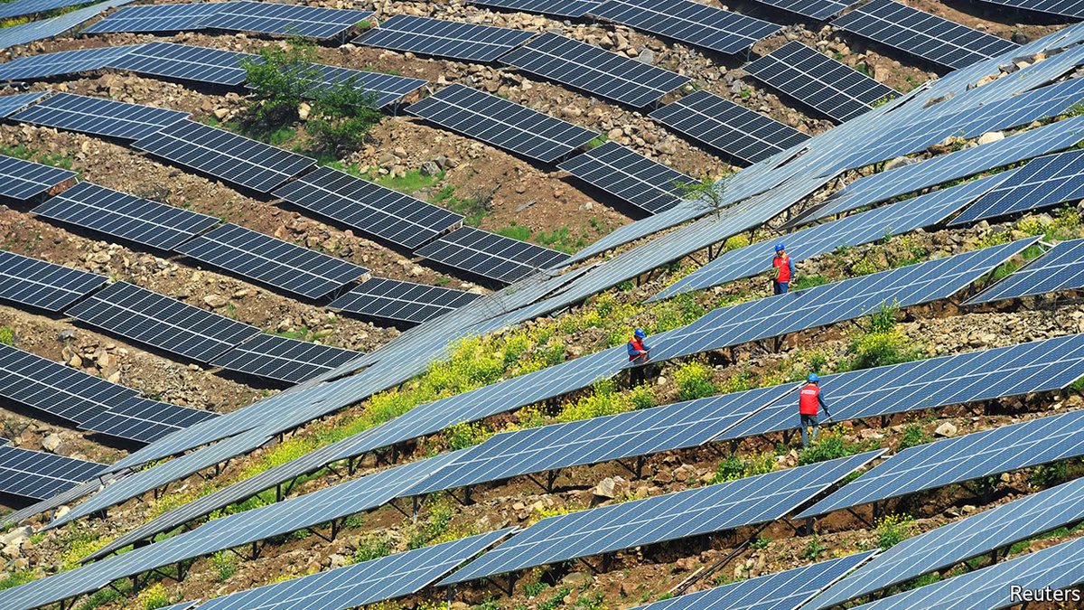 AuroraSolarTech's tweet photo. China has one-third of the world’s #wind power, a quarter of its #solar capacity, 6 of the top 10 solar-panel manufacturers and four of the top ten wind-turbine makers. 

It also sells more electric vehicles than the rest of the world combined: https://t.co/W6UjW23vCQ https://t.co/MXFlEIk5x6