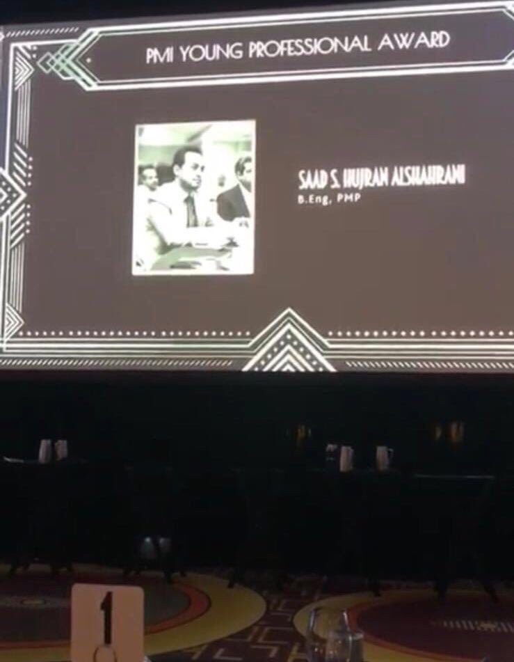 تهنئ شعبة إدارة المشاريع بالهيئة السعودية للمهندسين المهندس/ سعد حجران الشهراني

لاختياره من قبل منظمة PMI ضمن أفضل محترفي إدارة المشاريع على مستوى العالم وتكريمه على هامش مؤتمرها المنعقد في لوس أنجلس - الولايات المتحدة الأمريكية وتتمنى له المزيد من التقدم

<a href="/sshujranss/">Saad S.Hujran Al Shahrani ( سعد بن حجران)</a>