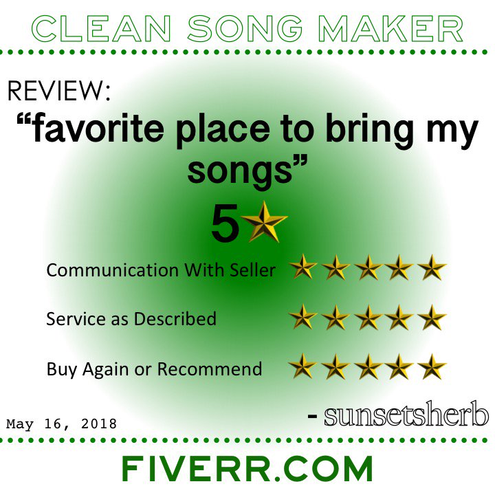 CleanSongMaker's tweet image. #Review