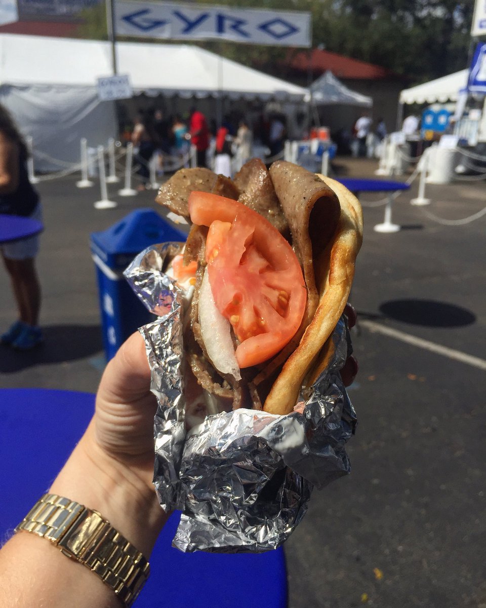 Enjoyed  <a href="/GreekFest_HouTX/">Greek Festival</a> today! 💙 #localgrubhou