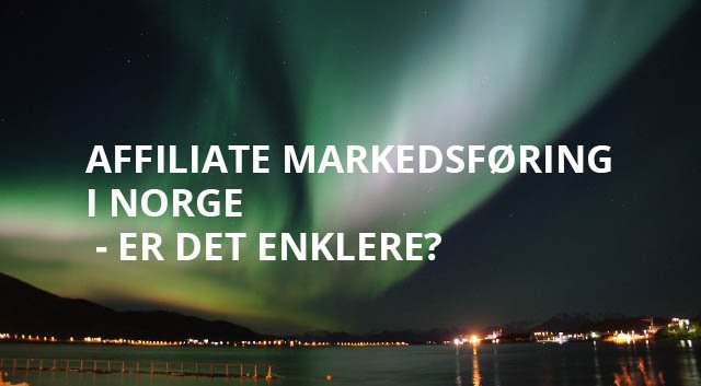 Noen tanker rundt affiliate markedsføring i Norge kontra USA. Hvor er det enklest å få det til? Hvor bør man satse? goo.gl/TQGxCr

#norge #affiliate #affiliatemarkedsføring #nettverk #usa #norskseo #søkemotoroptimalisering #minegensjef #seo #tradetracker #adtraction