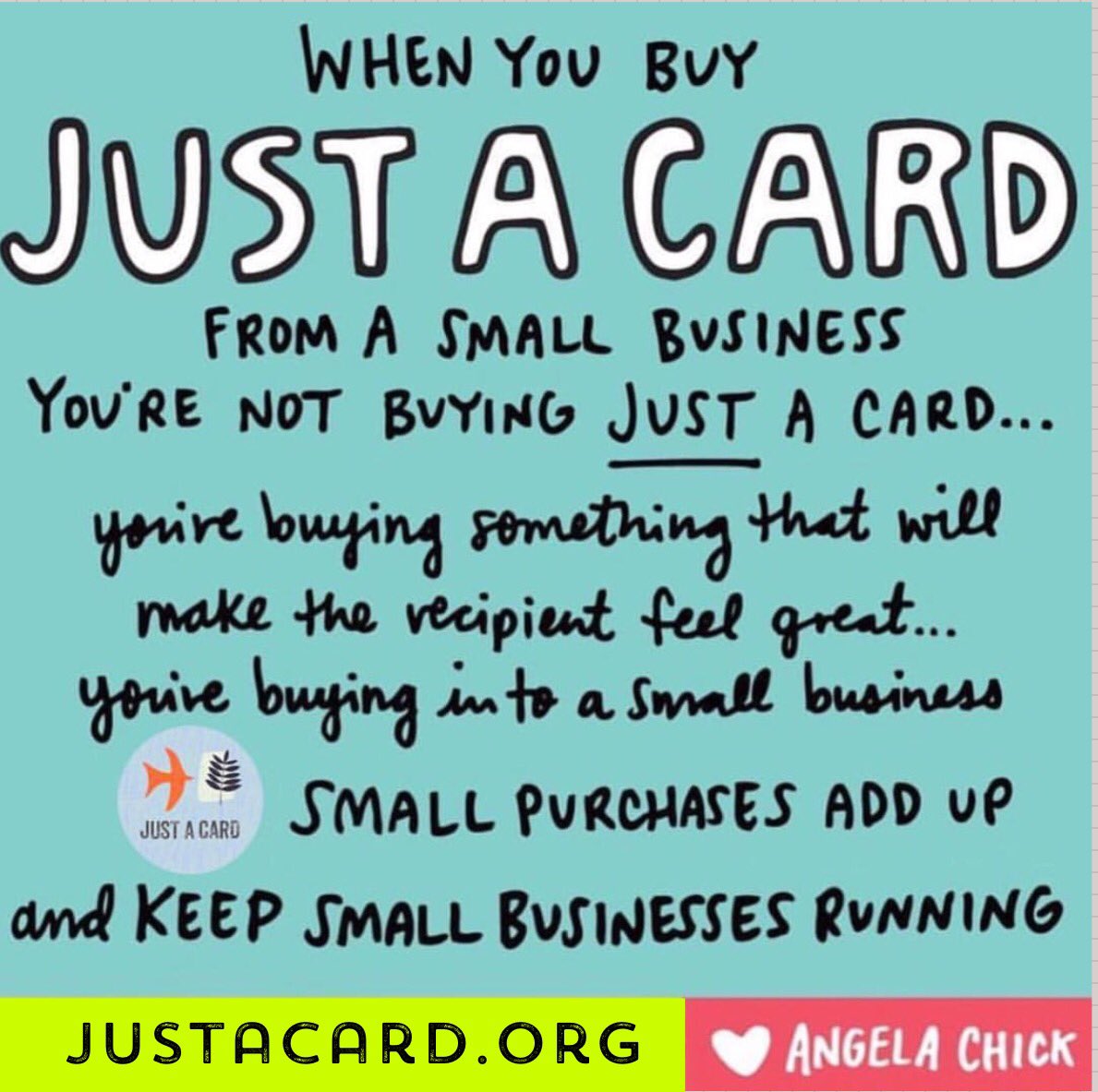 Justacard1's tweet photo. RETWEET this &amp; FOLLOW us on Instagram if you're an Artist/Maker/Creative business or independent shop &amp; you appreciate every sale!

We've an AMAZINGLY supportive community - People working TOGETHER to encourage support for small business. 

JOIN US 👇

 https://t.co/eJQsBB5BOq https://t.co/8SwgYlmtZl