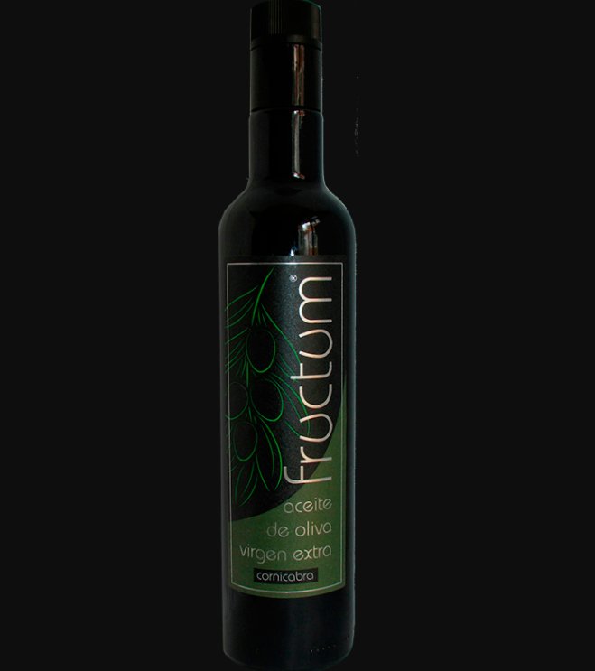 ¿Has probado el #AOVE de la variedad Cornicabra de <a href="/fructum2016/">FRUCTUM</a>? Frutado medio de aceituna en envero de con notas maduras. Tiene de tomate maduro, hoja de olivo y alcachofa y un sabor que no olvidarás.