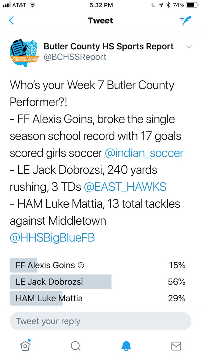 indian_soccer's tweet photo. Let’s give Alexis some love! ❤️⚽️❤️ Please take a second and go vote for her!  @TheTribeFHS @FCSDNews @fcsdathletics @ff_volleyball @FFGirlsBBall @IndiansBoosters @FFboysbball @fcsdswimteam @fcsdsuper https://t.co/i60RY9YmJd