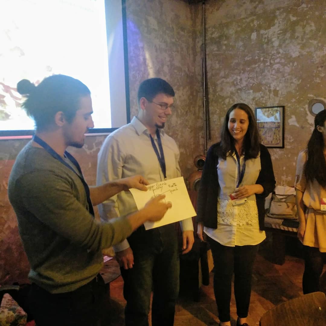 PatriciaCasasA's tweet photo. Thanks to all @EITalumni @EITHealthAlumni for attending the Workshop FOOD ART THERAPY at #EITCONNECT event #innovativelearning #visualfood #foodarttherapy #culturalexchanges #recipetransitions #emotions #healthylifestyle https://t.co/SkHJ2G7Lv8 https://t.co/hM8KxCy9zS