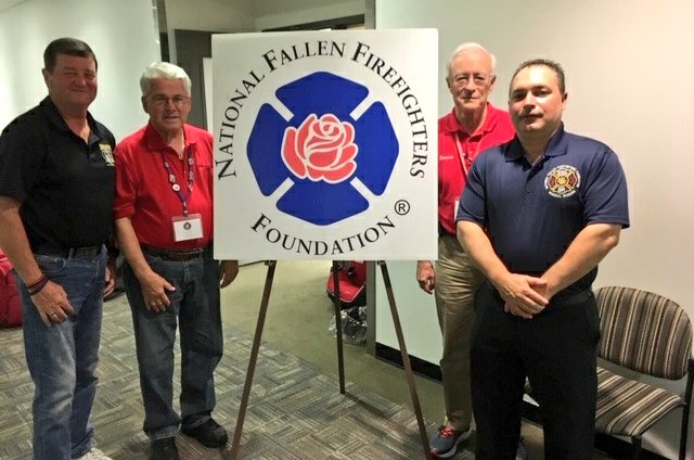 BWI_Airport's tweet photo. Proud of the work of @BWIFire and @AACoFD as they greeted arriving families headed to @NFFF_News Memorial Weekend. 103 firefighters were honored in Emmitsburg, MD this weekend. #firehero2018 https://t.co/T5pkYDZhq7