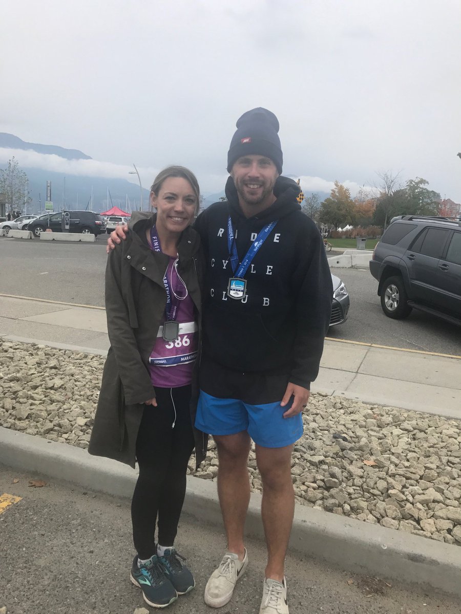 rob7_dan's tweet photo. First Full Marathon complete! ⁦@evoym⁩ ⁦@OkanaganMara⁩ #BC https://t.co/R0RB2uQoxy