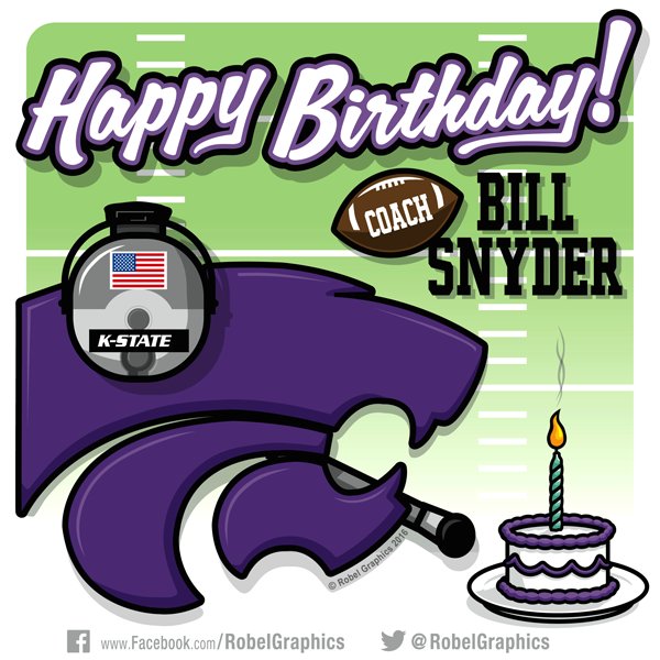 Happy Birthday to Coach Bill Snyder!  