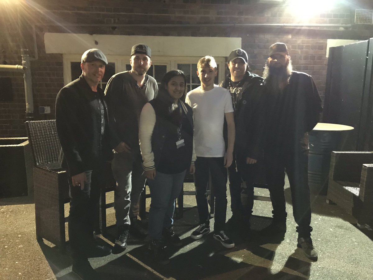 Intrinsic_Pro's tweet photo. Thanks @threedaysgrace for that amazing interview at the @O2InstituteBham for @ScratchTVBCU https://t.co/zBffpcmuiI